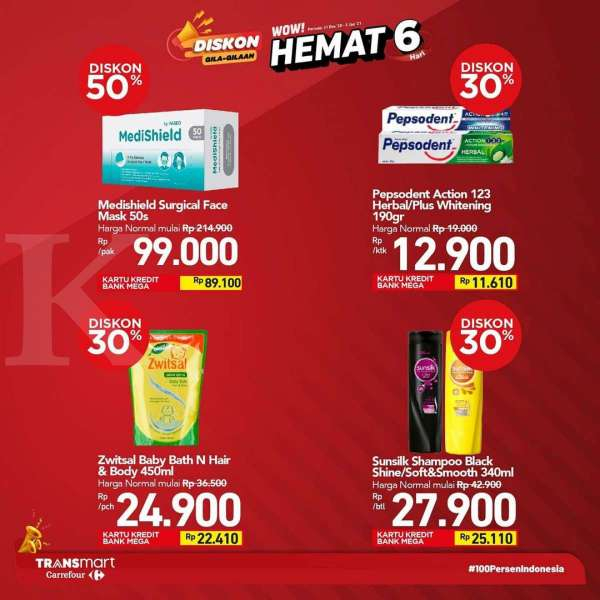 Promo Transmart Carrefour 31 Desember 2020 – 5 Januari 2021
