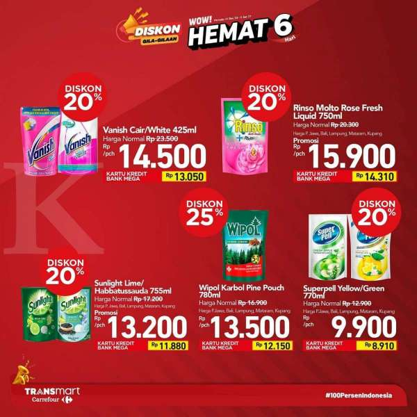Promo Transmart Carrefour 31 Desember 2020 – 5 Januari 2021