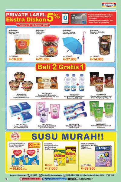 Promo Indomaret 6-12 Januari 2020