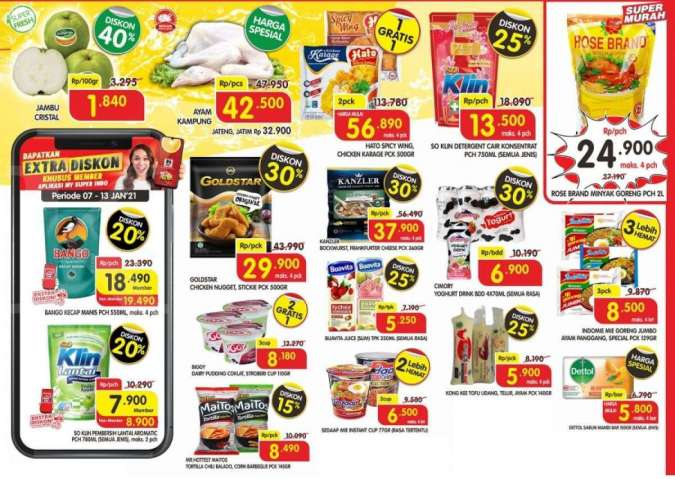Promo Superindo weekday 11-14 Januari 2021