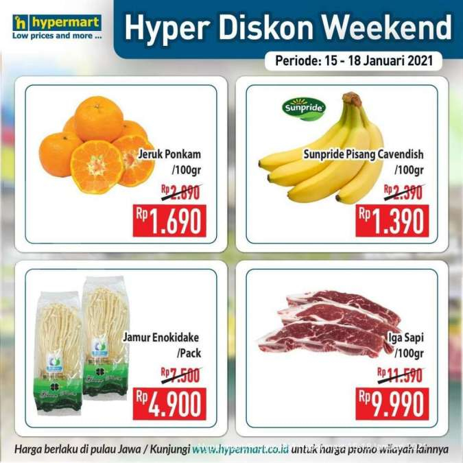 Promo JSM Hypermart 15-18 Januari 2021 
