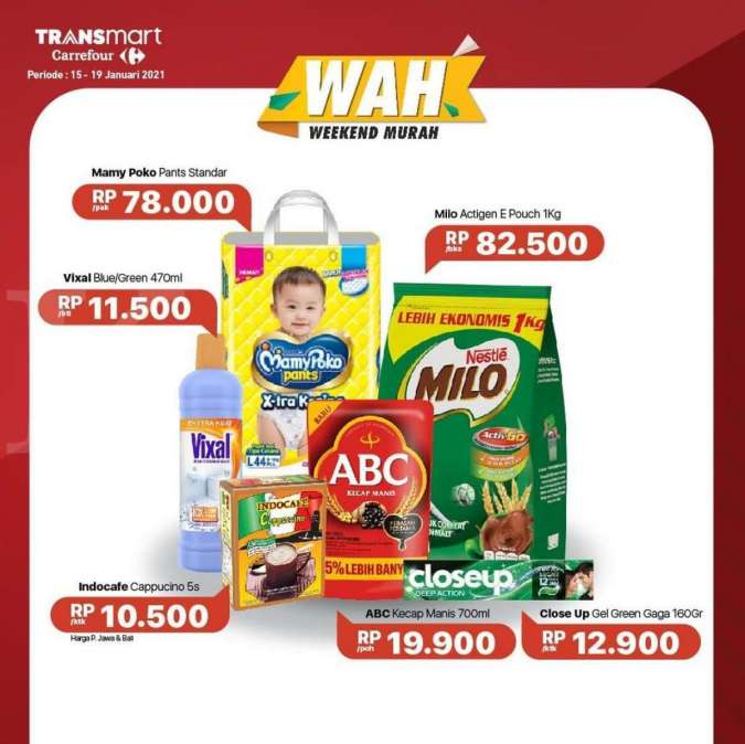 Promo Transmart Carrefour 15-19 Januari 2021 