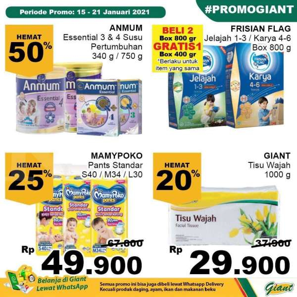 Promo Giant 15-21 Januari 2021 
