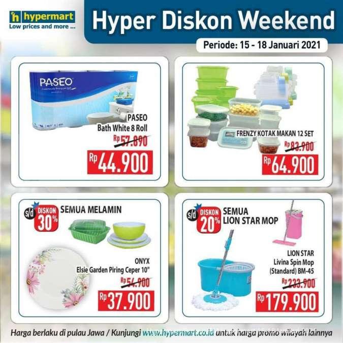 Promo JSM Hypermart 15-18 Januari 2021 