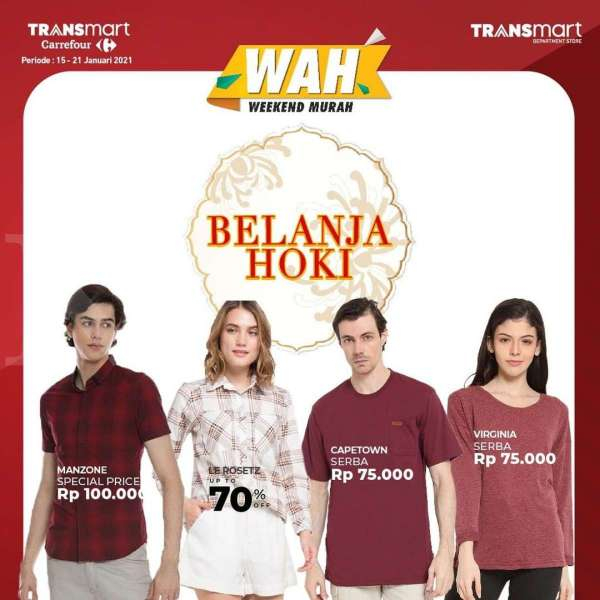 Promo Transmart Carrefour 15-19 Januari 2021 