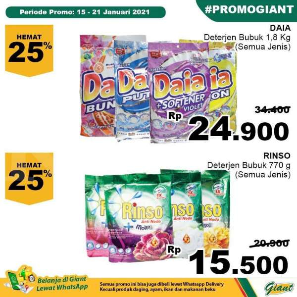 Promo Giant 15-21 Januari 2021 