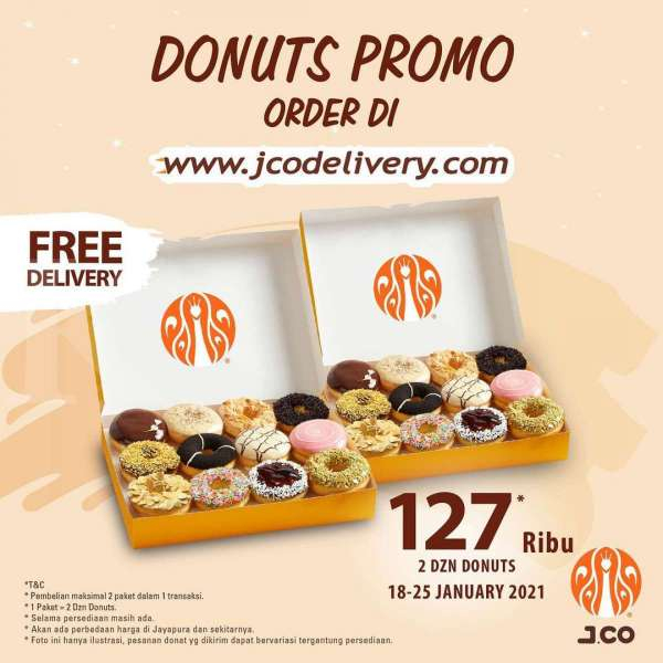 Promo J.CO periode 18-25 Januari 2021 