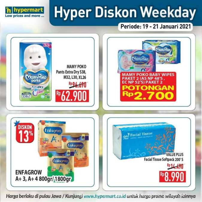 Promo Hypermart weekday 19-21 Januari 2021 