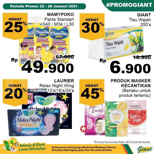 Promo Giant 22-28 Januari 2021 