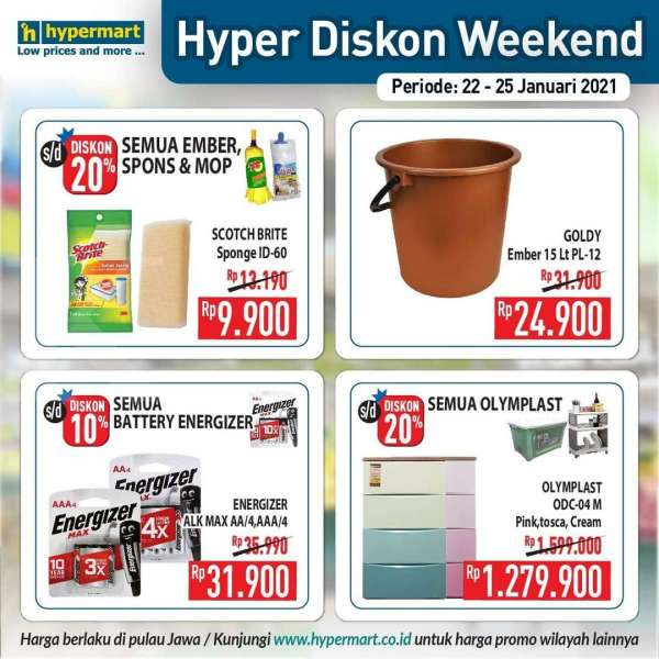 Promo JSM Hypermart 22-25 Januari 2021 