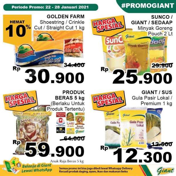 Promo Giant 22-28 Januari 2021 