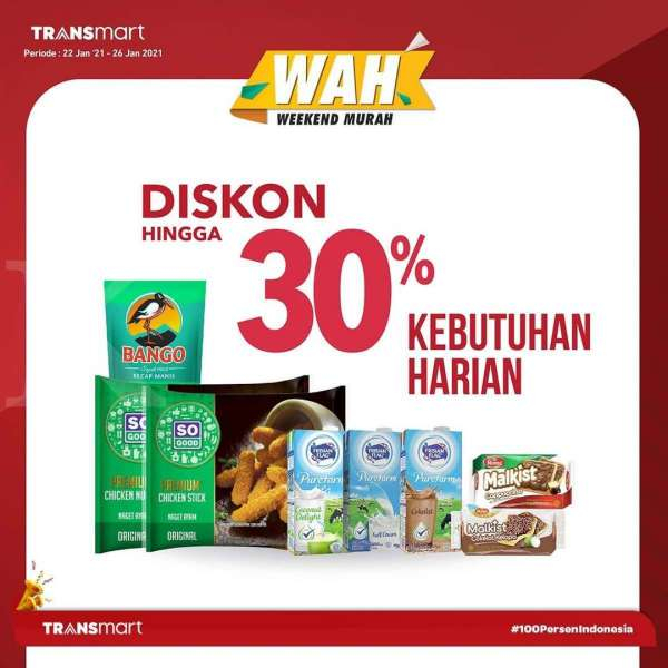 Promo Transmart Carrefour periode 22-26 Januari 2021 