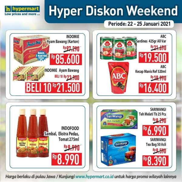 Promo JSM Hypermart 22-25 Januari 2021 