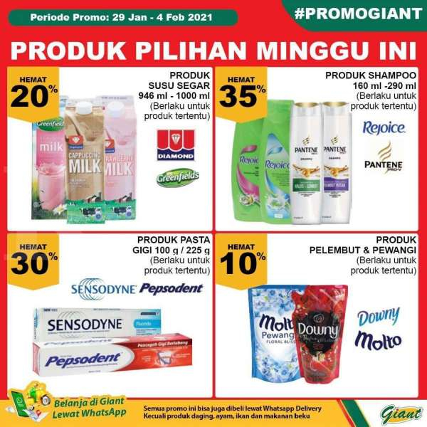 Promo Giant 29 Januari – 4 Februari 2021 