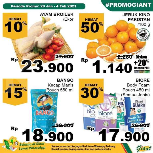 Promo Giant 29 Januari – 4 Februari 2021 