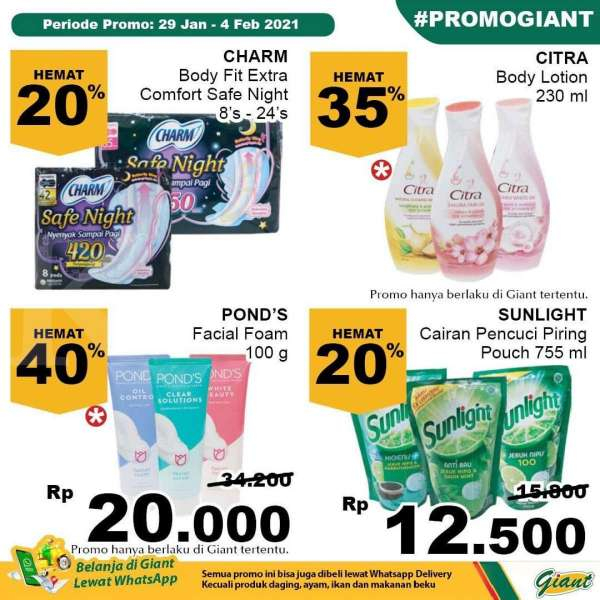 Promo Giant 29 Januari – 4 Februari 2021 