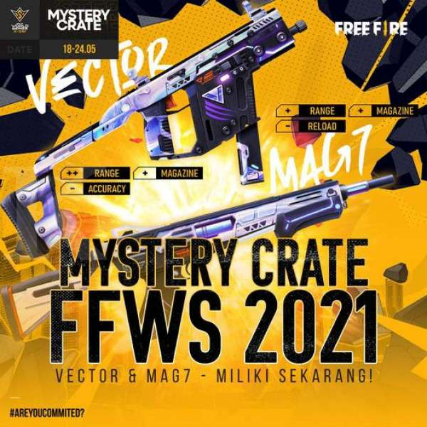 Skin edisi spesial FFWS 2021 - Free Fire
