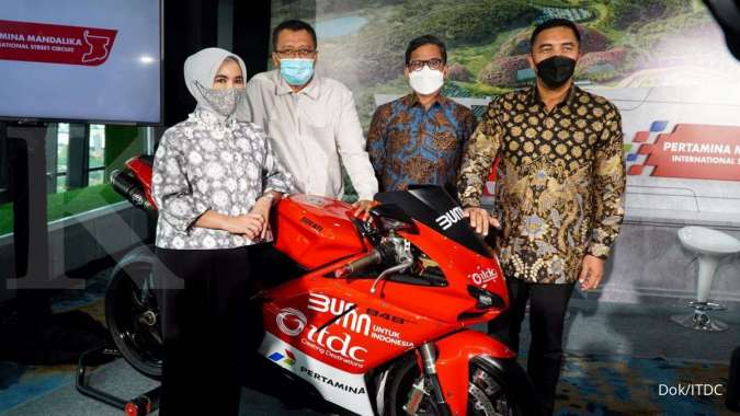 Itdc Dan Pertamina Tanda Tangani Kerjasama Sponsorship Motogp 2022<script async src=