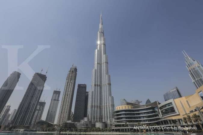 Burj Khalifa, gedung tertinggi di Asia dan dunia