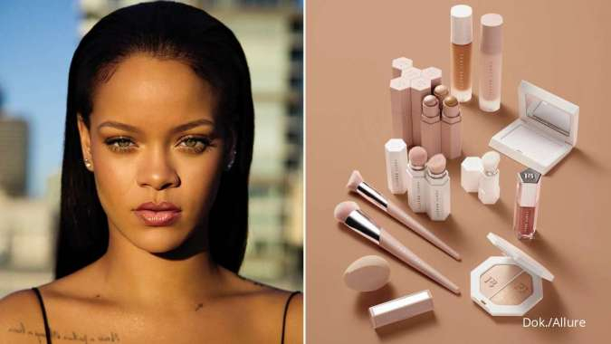 LVMH Bakal Menjajaki Penjualan 50% Saham Fenty Beauty, Merek Milik Rihana