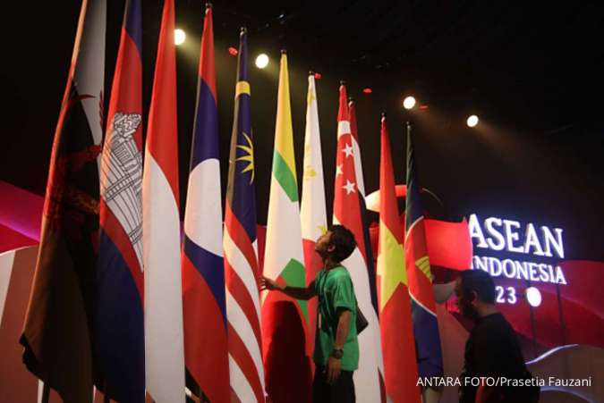 Persiapan KTT ASEAN di Jakarta