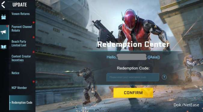 Kode redeem Blood Strike