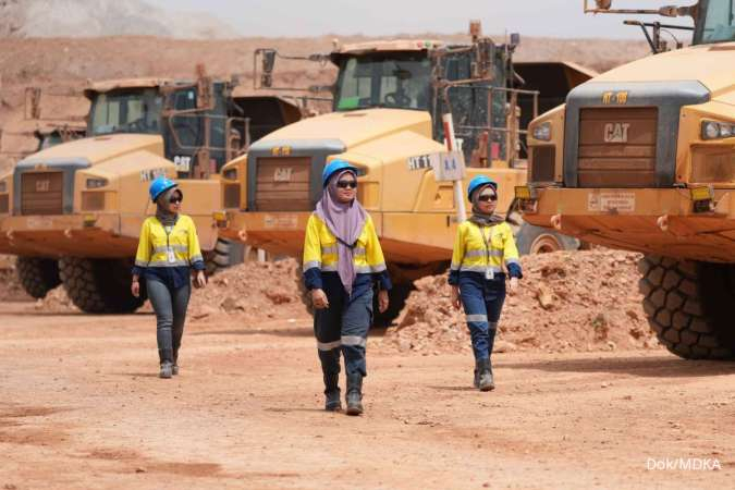 Saham Merdeka Copper Gold Jadi Jawara LQ45, Investor Antusias karena Sentimen Ini