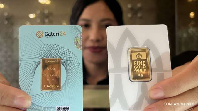 Harga Emas Galeri 24 Melonjak, Keuntungan Pemilik Emas Bertambah