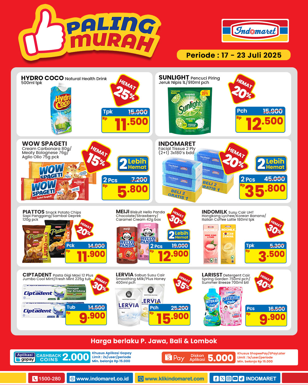 Promo Indomaret 17-23 Juli 2025 Paling Murah