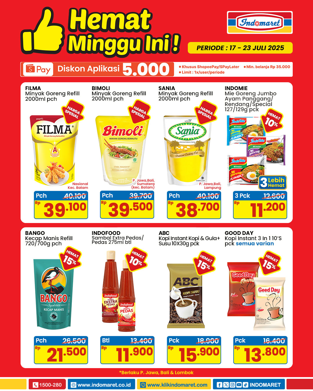 Promo Indomaret 17-23 Juli 2025 Hemat Minggu Ini