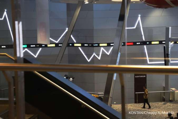 IHSG Melonjak Naik-Suasana di Bursa Efek Indonesia (BEI), Jakarta