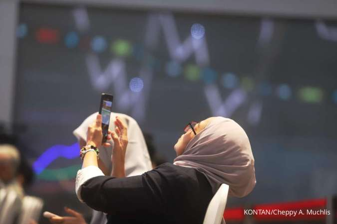 IHSG Menguat-Susana di Bursa Efek Indonesia (BEI), Jakarta