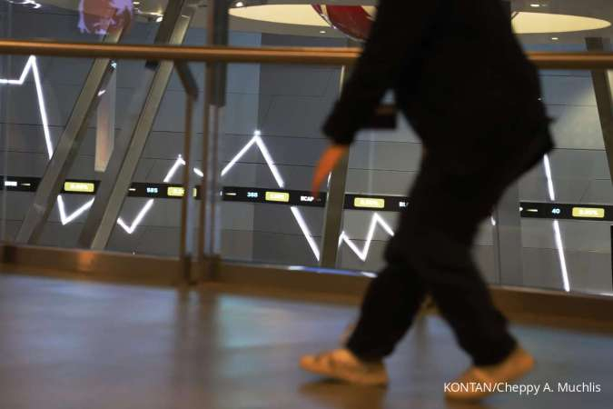 IHSG Menguat-Susana di Bursa Efek Indonesia (BEI), Jakarta