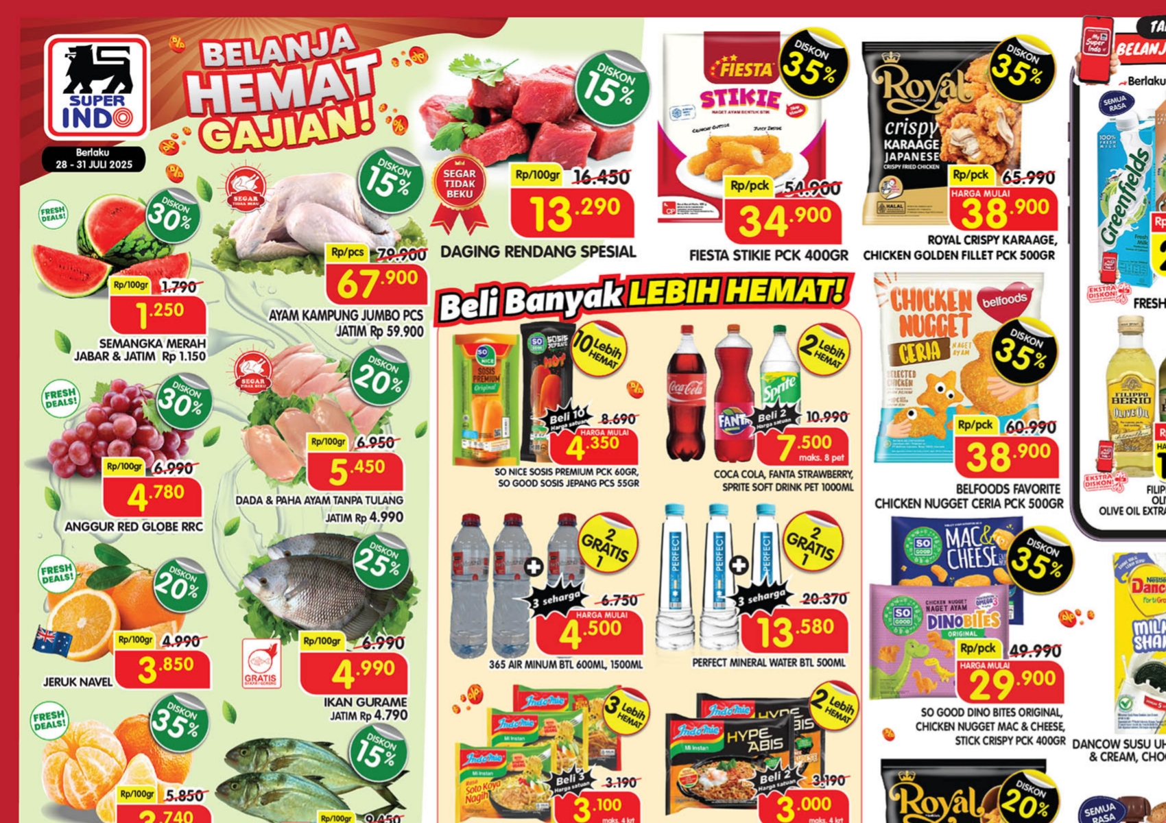 Promo Superindo Weekday Periode 28-31 Juli 2025