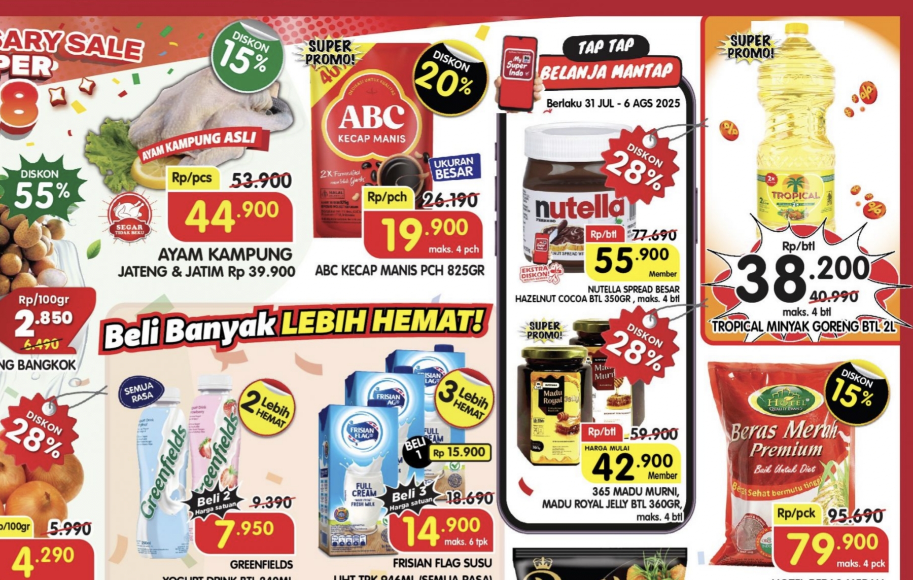 Promo JSM Superindo Periode 1-3 Agustus 2025