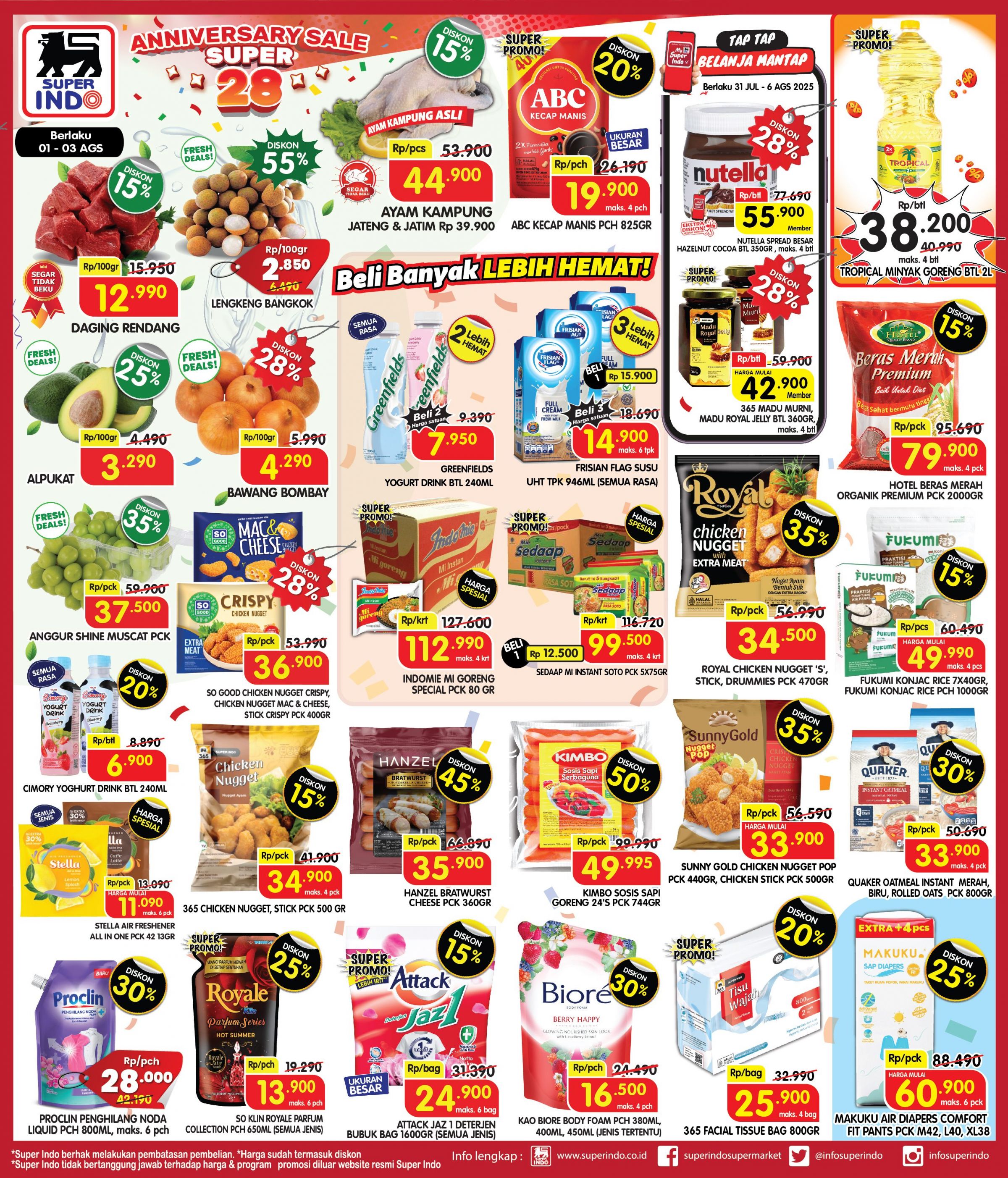 Promo JSM Superindo Periode 1-3 Agustus 2025