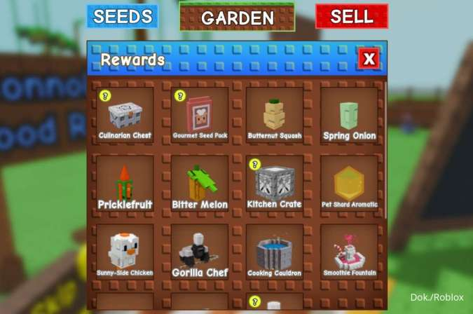 Reward Grow a Garden Storm Event