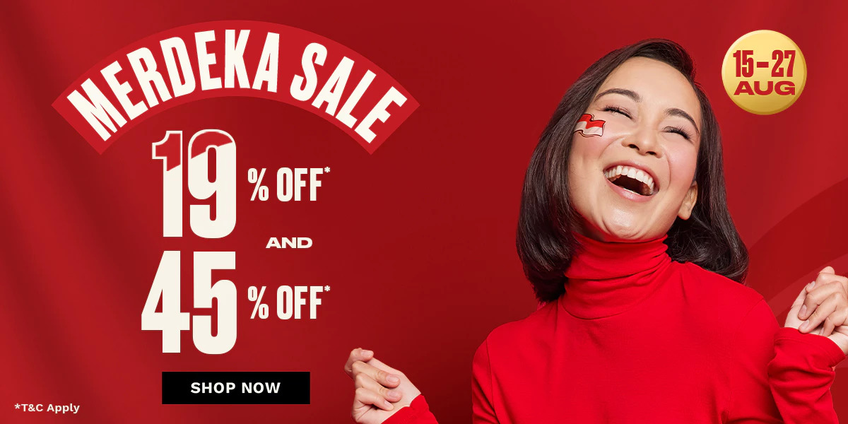 Promo The Body Shop Merdeka Sale Diskon s/d 45% Periode 15-27 Agustus 2025
