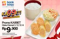 13 Promo KA99ET Bank Saqu Juli 2026, Serba Rp 9.900 di Kopi Kenangan hingga HokBen