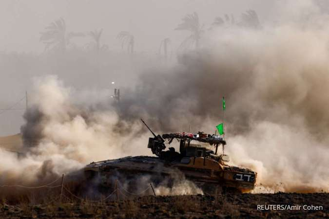 Israel Gempur Gaza City, Korban Sipil Bertambah dan Warga Mengungsi