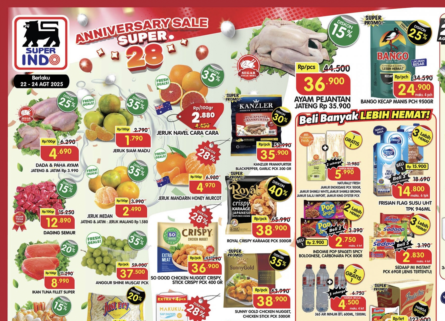 Promo JSM Superindo Periode 22-24 Agustus 2025