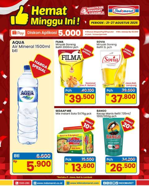 Promo Indomaret Hemat Minggu Ini 21-27 Agustus 2025