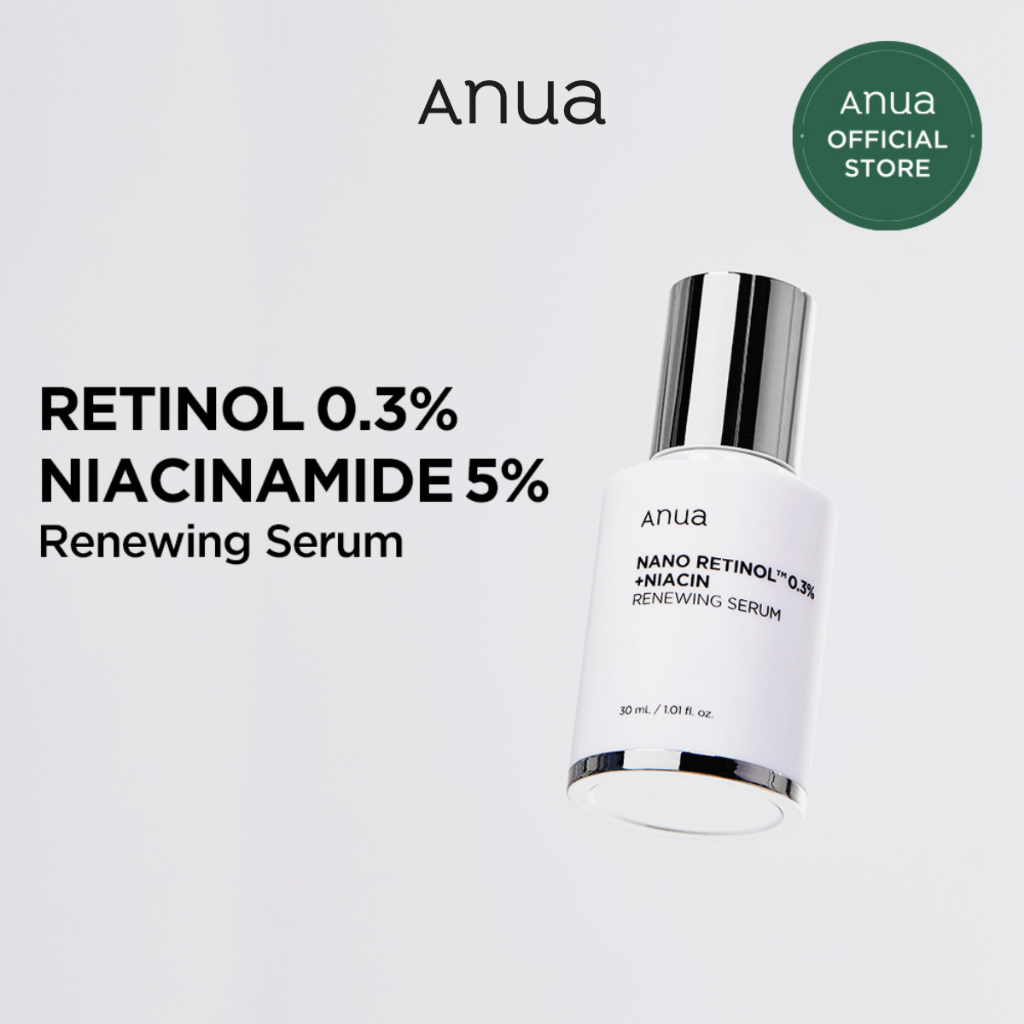 Anua Retinol 0.3% + Niacin Renewing Serum 
