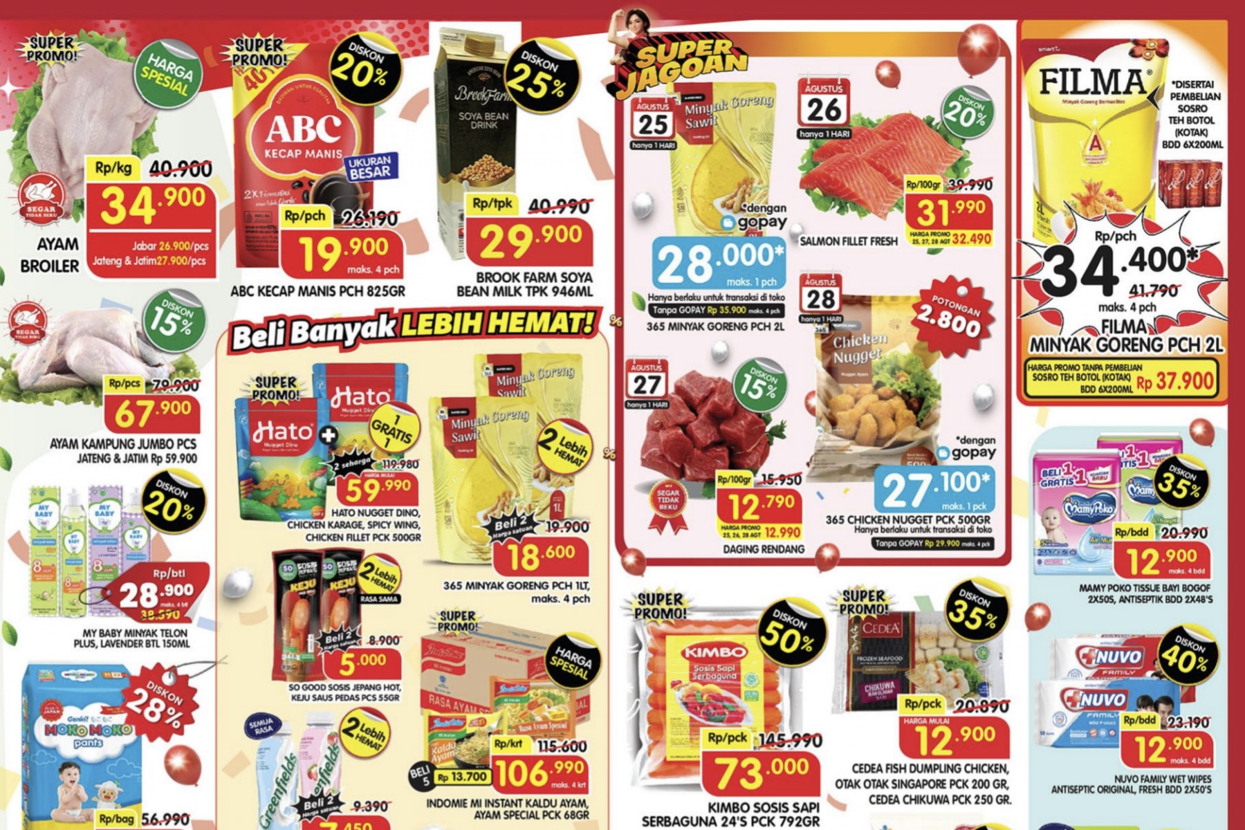 Promo Superindo Weekday Periode 25-28 Agustus 2025