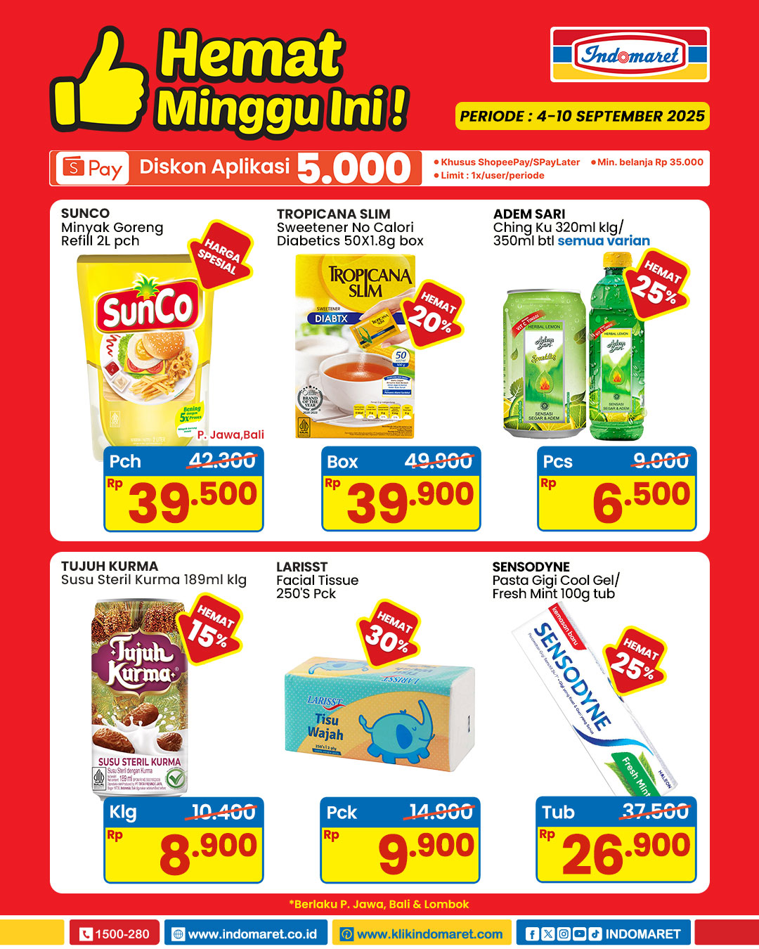 Promo JSM Indomaret Periode 5-7 September 2025