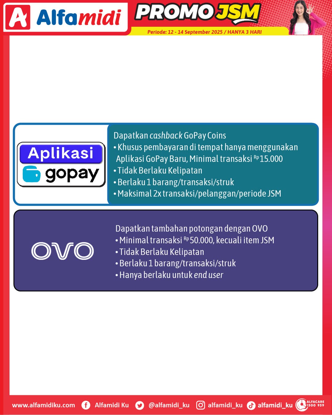 Promo JSM Alfamidi Periode 12-14 September 2025