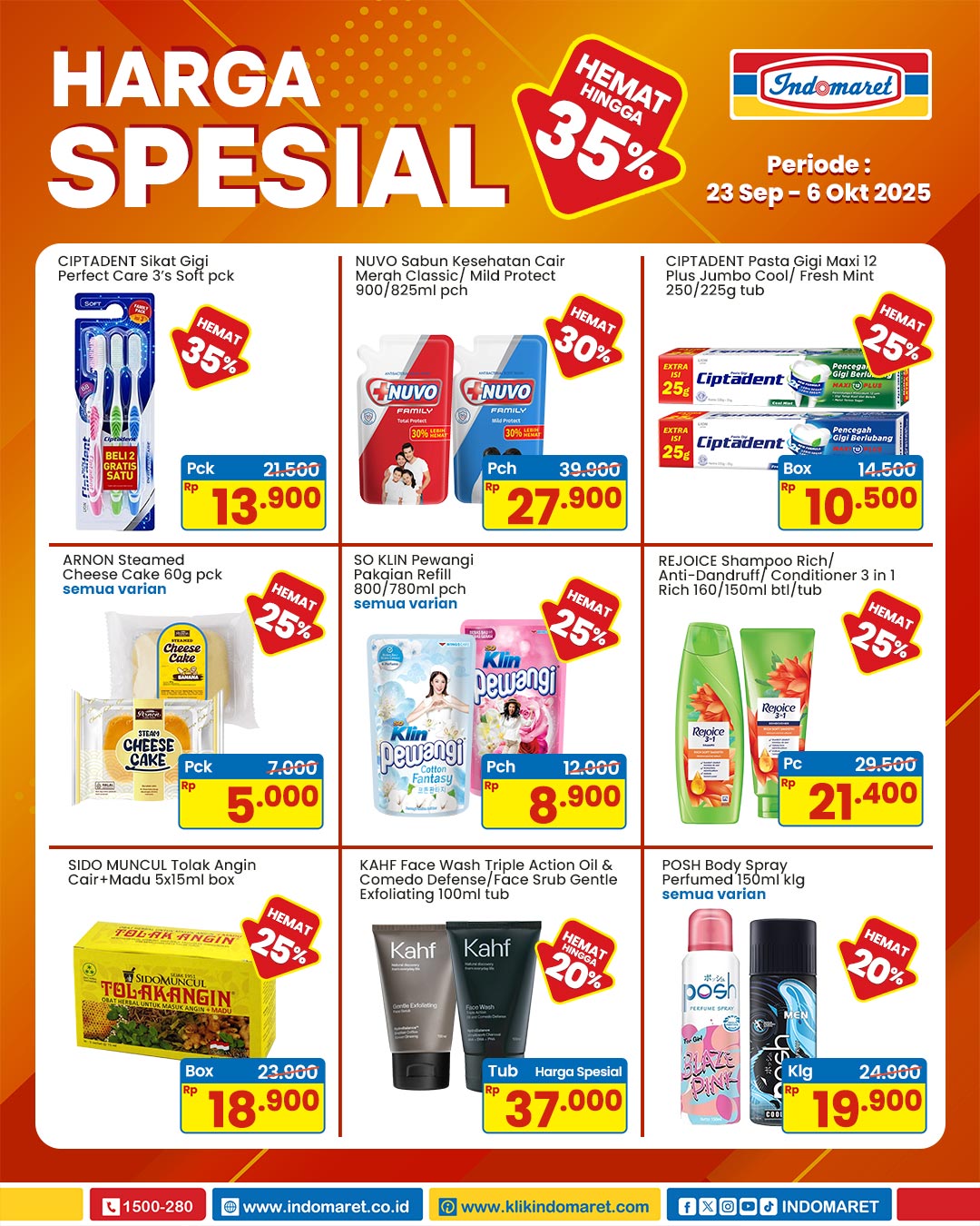 Promo Indomaret Harga Spesial Periode 23 September-6 Oktober 2025
