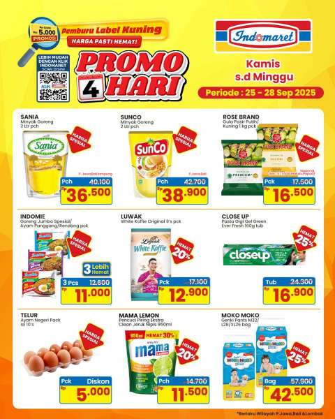 Promo Indomaret Weekend 25-28 September 2025