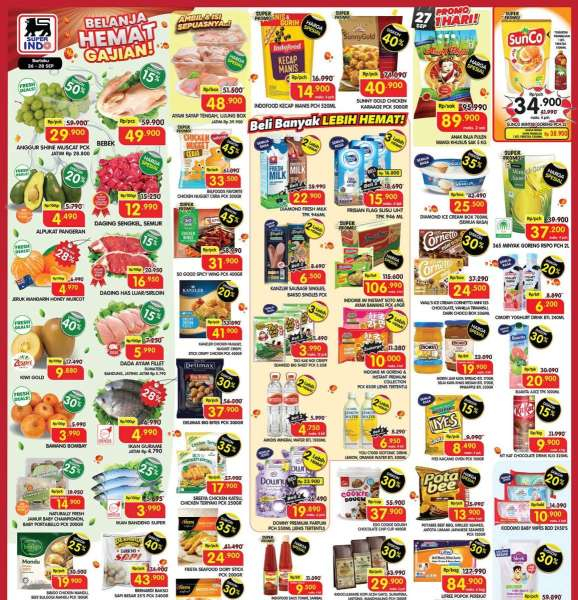 Promo JSM Superindo Gajian 26-28 September 2025