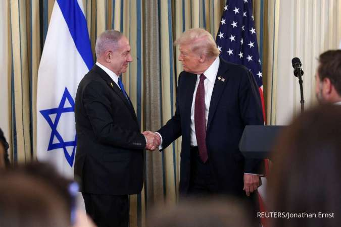 Trump - Netanyahu Umumkan Proposal Damai Akhiri Perang Gaza, Klaim Didukung Indonesia